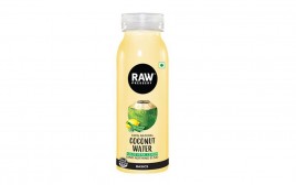 Raw Pressery Coconut Water + Aloe Vera, Lemon   Bottle  250 millilitre